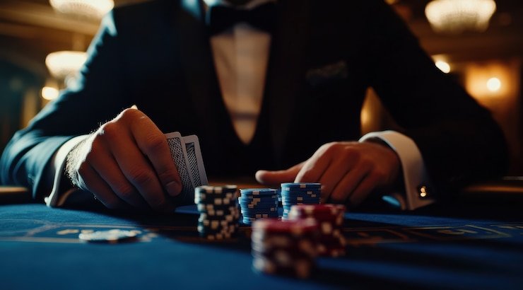Live dealer table at dewatogel rtp with roulette, blackjack, and baccarat options